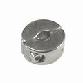 2-delige klemring met 2 schroeven,  A4 4mm M3 15x10mm, 10 Stuk