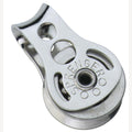 Sprenger Micro XS Block mit Kugellagern, A2 für Stahldraht max. 4 mm, mit Halterung, 1 Stück