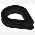 Nylon-Faustmundstück, Nylon 20 mm schwarz, 25 Stück