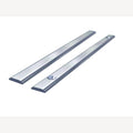 Plint vlak, massief,  A4 20mm, gepolijst en geboord (3m), 3 Stuk
