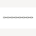 Dekorative schwarze Kette 1,1 mm 1 Meter