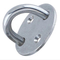 Augplatte rund, A4 33mm, Bügel 5x12mm, 10 Stück