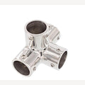 Vierwege-Rohrverbinder, A4 für 22-mm-Rohre, 1 Stück