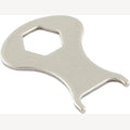 Tenax sleutel van plaatstaal,  Staal 32mm, SW9, 10 Stuk