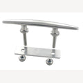 Schoenplaat met buitendraad en aluminium tegenplaat,  A4 177mm M8x43mm, 1 Stuk
