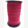 Elastische Kordel auf Rolle, 4 mm, Fuchsia/Marineblau