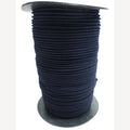 Elastische Kordel auf einer Rolle, 4 mm, Marineblau