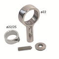 Rohrhalter für Spritzschutzleiste, A4 für Rohr 22mm, 1 Stück