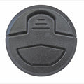 Runder Einlasshebel, Nylon 51x6mm schwarz, 1 Stück