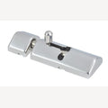 Schuifgrendel met deksel, veerbelast,  A4/Nylon 67mm, voor montage, 1 Stuk