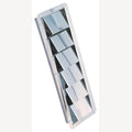 ventilatieplaat,  A4 206x113mm, 4 sleuven, 5 Stuk