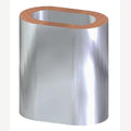 Krimpklem koper,  Cu vertind 3mm (nominale maat 3,5), 250 Stuk