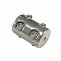 2-teiliger Klemmring mit 4 Schrauben, A4 4mm M4 22x27mm, 10 Stück