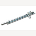 Vorhängeschlossriegel vertikal 420 mm verzinkt