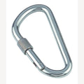 Karabiner mit Sicherheitsmutter, A4 10x115mm, 5 Stück