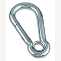 Karabinerhaken mit Fingerhut, A4 6x60mm, 20 Stück