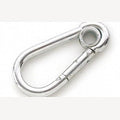 Karabiner 60mm verzinkt mit Ring
