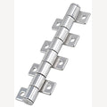 Scharnier mit automatischer Verriegelung und kurzen Flügeln, A4 123x28,5 mm (5,3±0,8 Nm), 2 Stück