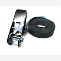 Schwarzer Zurrgurt 4 Meter mit Ratsche