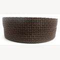 Brauner Riemen auf Rolle, 50 Meter, 50 mm breit